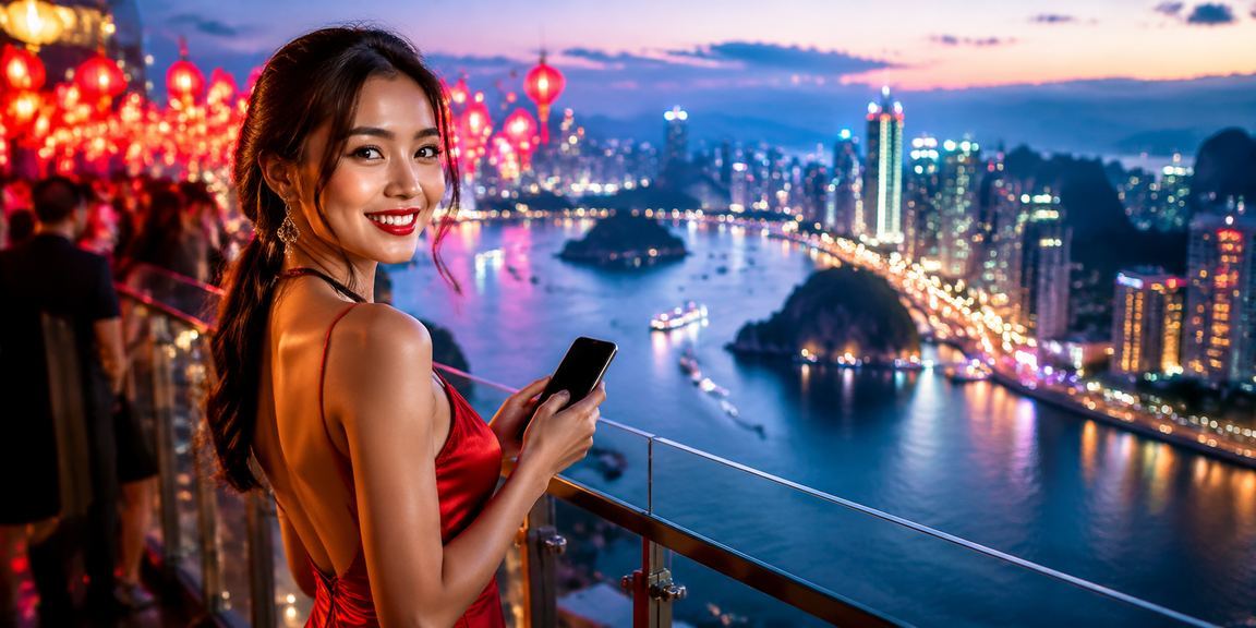 Người dùng Việt Nam trải nghiệm cá cược trực tuyến với khung cảnh Vịnh Hạ Long tươi đẹp